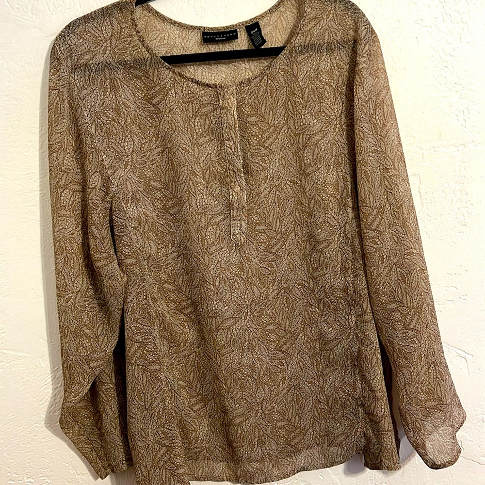 Apostrophe Woman Tunic Top  size 24W